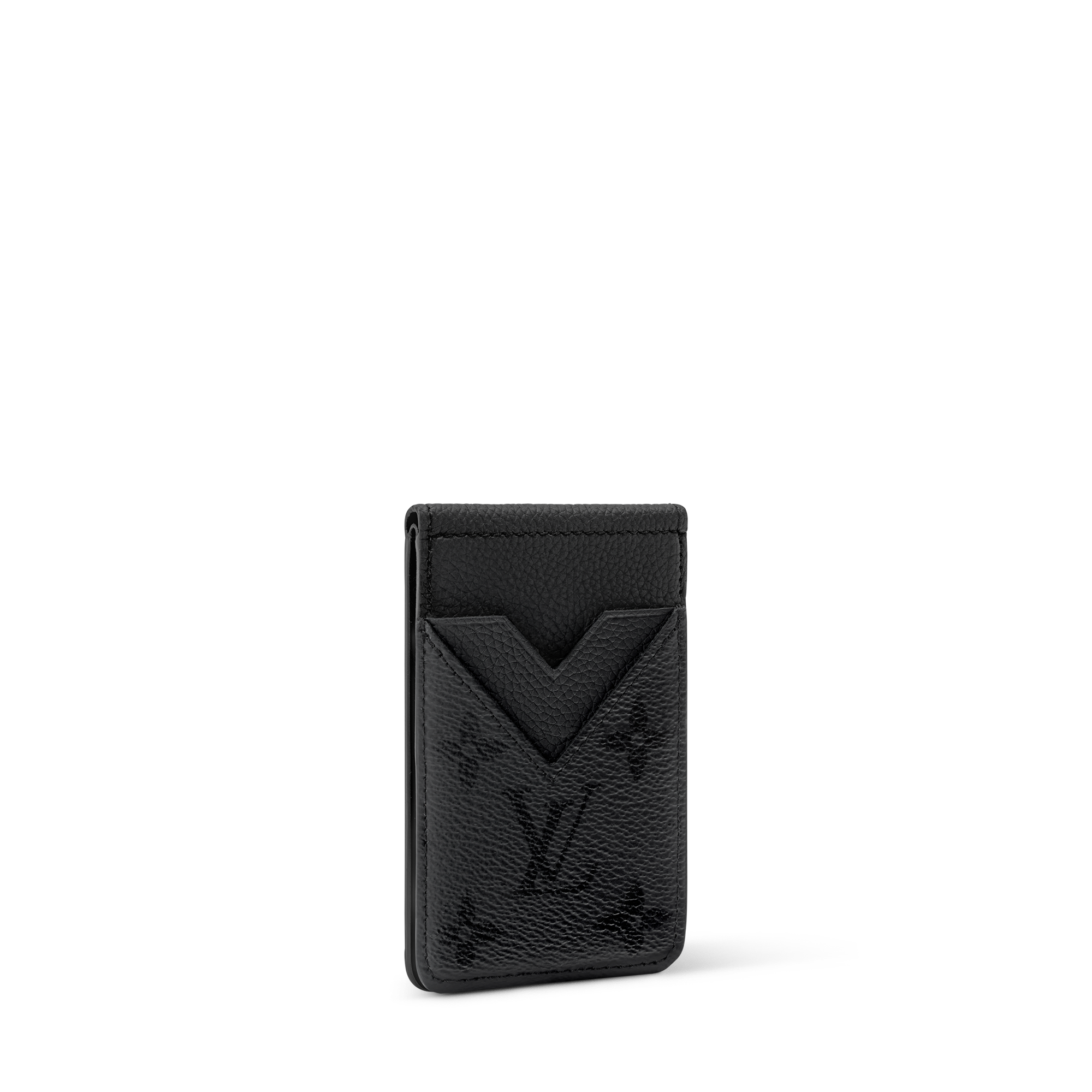 M*.様 LOUIS VUITTON ブラック ケース Compact Magnet Monogram Midnight - Men Small Leather Goods | LOUIS